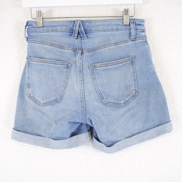 Lauren Conrad High Rise Light Blue Denim‎ Shorts 2 27/5 Oeko Tex - Picture 2 of 6